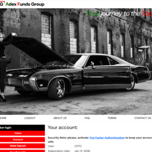 Adex Funds Inversiones Online 2026 ganancias diarias inversión online retorno pasivo 1.44% diario